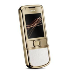 Nokia 8800 Gold Arte Manuel du propri&eacute;taire