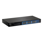 Trendnet TL2-G244 24-Port Gigabit Managed Layer 2 Switch Fiche technique