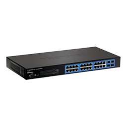 Trendnet TL2-G244 24-Port Gigabit Layer 2 Switch Fiche technique | Fixfr