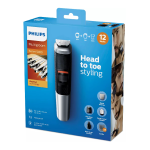 Philips MG5740/15 Multigroom series 5000 12-en-1 Visage, Cheveux et Corps Manuel utilisateur