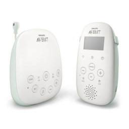 Avent SCD711/26 Avent Écoute-bébé DECT Manuel utilisateur | Fixfr