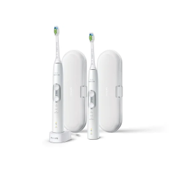 Sonicare HX6850/34 Sonicare ProtectiveClean 5100 Brosse à dents électrique Manuel utilisateur | Fixfr