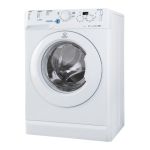 Indesit XWD 71283 K TK Washing machine Manuel utilisateur