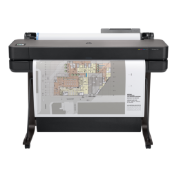 HP DesignJet T630 Printer series Manuel utilisateur | Fixfr