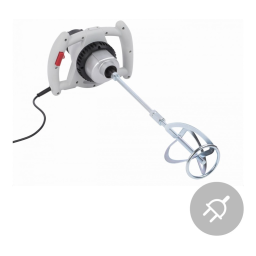 Powerplus POWC6020 CONCRETE-PAINT MIXER 1050W Manuel du propriétaire | Fixfr