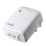Leviton VRC0P-1LW Plug-in Manuel utilisateur
