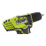 Ryobi 8-Volt Lithium-Ion Cordless Drill Kit with Charger Manuel utilisateur