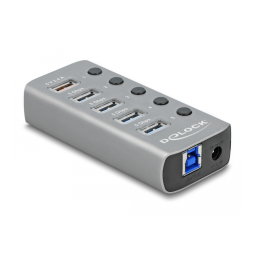 DeLOCK 63262 USB 3.2 Gen 1 Hub Fiche technique | Fixfr