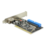 DeLOCK 70156 PCI Raid Controller &gt; 1x eSATA, 1x SATA, 1x IDE Fiche technique