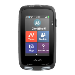Mio Cyclo Discover Pal Manuel utilisateur | Fixfr