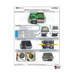 Classé CDP-102/202 Preamp/Processor Manuel du propriétaire | Fixfr