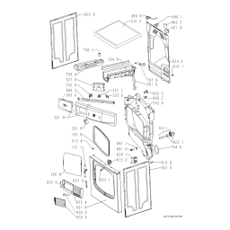 Whirlpool AWZ 8468 Dryer Manuel utilisateur | Fixfr