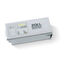 ZOLL SurePower Defibrillator Battery System Mode d'emploi | Fixfr