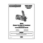 Bercomac 700465-1 40'' Compact Snowblower Electric Lift Manuel du propri&eacute;taire