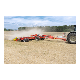 Pottinger TERRADISC 8001 T Manuel d'utilisation | Fixfr