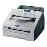 Brother FAX-2920 Monochrome Laser Fax Manuel utilisateur