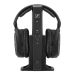 Sennheiser RS 175-U Casque audio ou &eacute;couteurs sans fil / Bluetooth Manuel du propri&eacute;taire