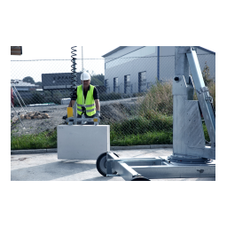 Manuel d'utilisation Lissmac LMK 220 - Mini-grue pour la pose de briques | Fixfr