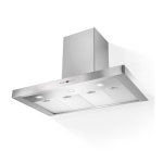 Airlux AHB1280IX Hotte d&eacute;corative murale Product fiche