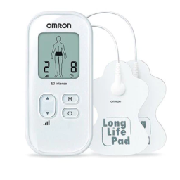 Omron Healthcare HV-F021-ESL E3 Intense Silver Pain Reliever Manuel utilisateur | Fixfr