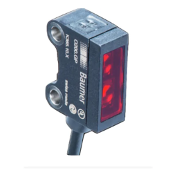 Baumer O200.GL-NV1T.72CV/E022_F060 Diffuse sensor Fiche technique | Fixfr