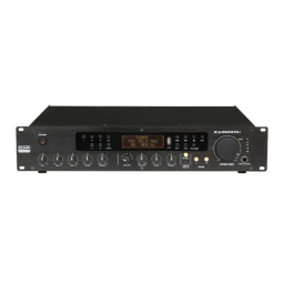 DAP Audio D6153 ZA-9120TU Manuel utilisateur | Fixfr