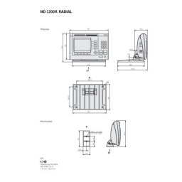 HEIDENHAIN ND 1200R Radial Digital Readout Mode d'emploi | Fixfr