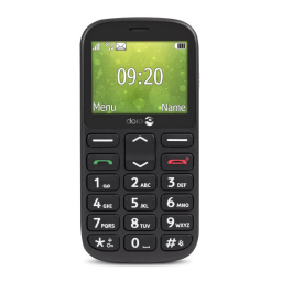 Doro 1360 Mobile phone Guide de démarrage rapide | Fixfr