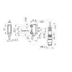 Baumer O200.GP-NV1T.72NV/B005 Diffuse sensor Fiche technique