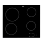 Whirlpool AKT 809/LX Hob Manuel utilisateur