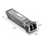 Trendnet TI-MGBSX 1000Base-SX Industrial SFP Multi-Mode LC Module (550 m) Fiche technique