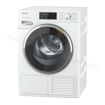 Miele TWL780WP EcoSpeed&amp;Steam&amp;9kg S&egrave;che-linge pompe &agrave; chaleur T1 Manuel utilisateur