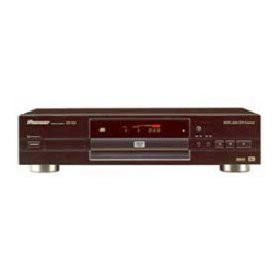 Pioneer DV-525 Manuel utilisateur | Fixfr