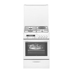 Guide d'installation Cuisinière Mixte: AI Chat & PDF | Fixfr