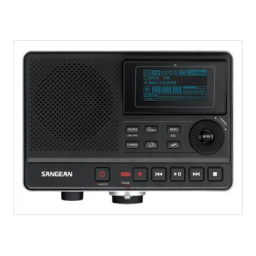 Sangean DAR-101 Manuel utilisateur | Fixfr