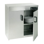 Bartscher 103122 Hot cupboard, 2D, 110-120 plates Mode d'emploi
