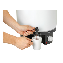 Bartscher 200049 Mulled wine pot,bl.w.canner GE 28 Mode d'emploi | Fixfr