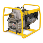 Wacker Neuson PT3H Self Priming Trash Pump Manuel utilisateur