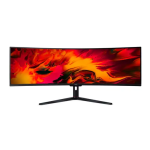 Acer EI491CURS Monitor Guide de d&eacute;marrage rapide