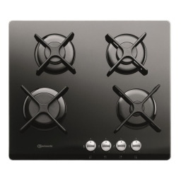 Bauknecht TGV 6645 SW Hob Manuel utilisateur | Fixfr