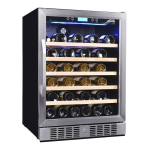 NewAir AWR-520SB 24&quot; Built-In 52 Bottle Compressor Wine Fridge in Stainless Steel  Manuel utilisateur