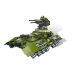 Mattel Mega Construx Halo Designer Series: UNSC Scorpion Tank Manuel utilisateur