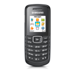 Samsung GT-E1080W Manuel utilisateur
