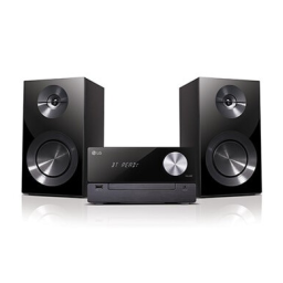 LG CM2460DAB Micro Chaîne Hi-Fi | Chat IA & PDF | Fixfr