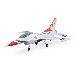 Manuel EFL178500 - F-16 70mm EDF - E-flite | Fixfr