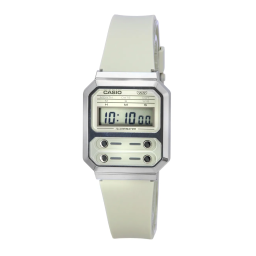 Manuel utilisateur Casio A100WEFG | Fixfr