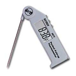 Extech Instruments 39272 Pocket Fold up Thermometer Manuel utilisateur | Fixfr